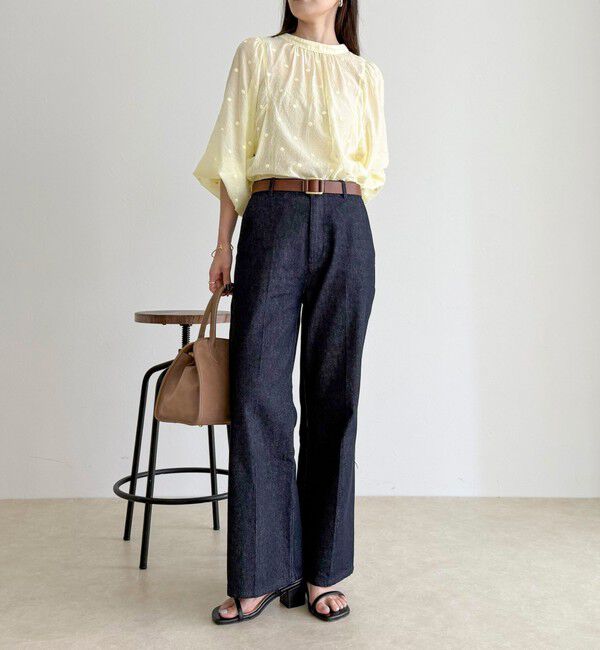 fredy emue「ドット刺繍2ＷAYブラウス」|シャツ・ブラウス|