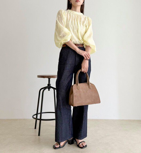 fredy emue「ドット刺繍2ＷAYブラウス」|シャツ・ブラウス|