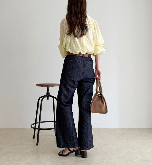 fredy emue「ドット刺繍2ＷAYブラウス」|シャツ・ブラウス|