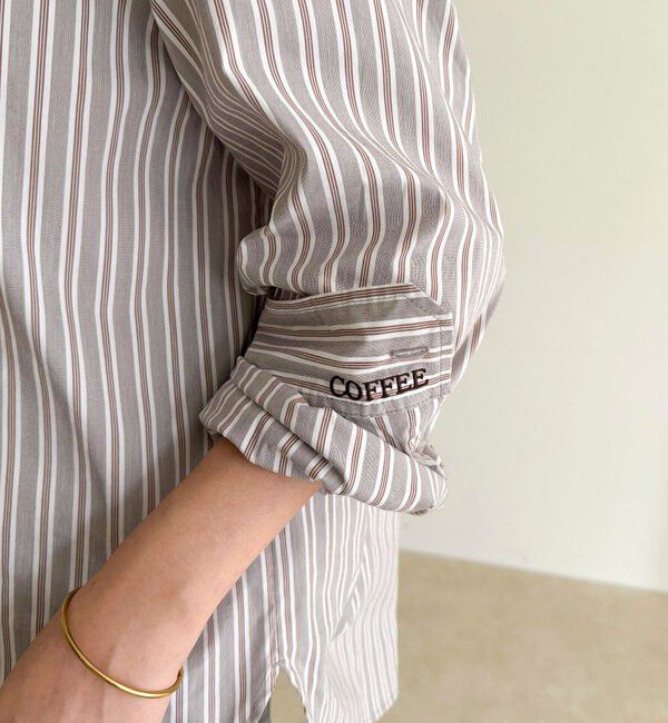 fredy emue「ベーシックエンブロイダリーシャツ」|シャツ・ブラウス|