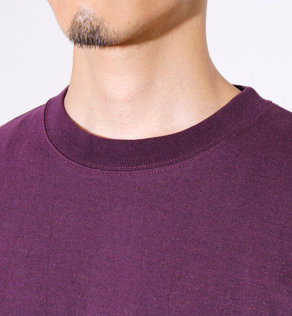 GLOSTER「【夏の大ヒットが秋仕様で登場】【BOY刺繍】裏グラデーション 天竺ロンT」|Tシャツ・カットソー|