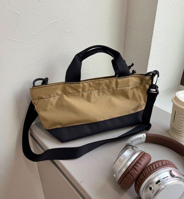 fredy emue「【Drifter/ドリフター】WIDE TOTE」|ショルダー・メッセンジャー|ベージュ