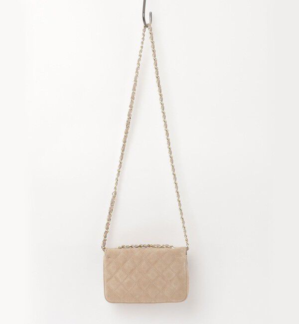 fredy emue「【AULENTTI/オーレンティ】キルティングスエードチェーンショルダーバッグ」|ショルダー・メッセンジャー|