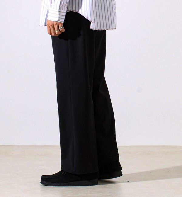 GLOSTER「【細すぎず太すぎない絶妙バランス】TRストレッチ ミディアムストレートパンツ」|チノ|