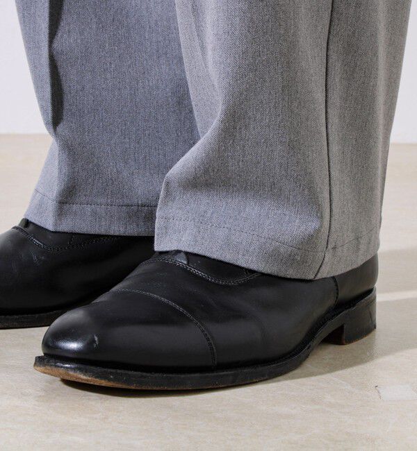 GLOSTER「【細すぎず太すぎない絶妙バランス】TRストレッチ ミディアムストレートパンツ」|チノ|