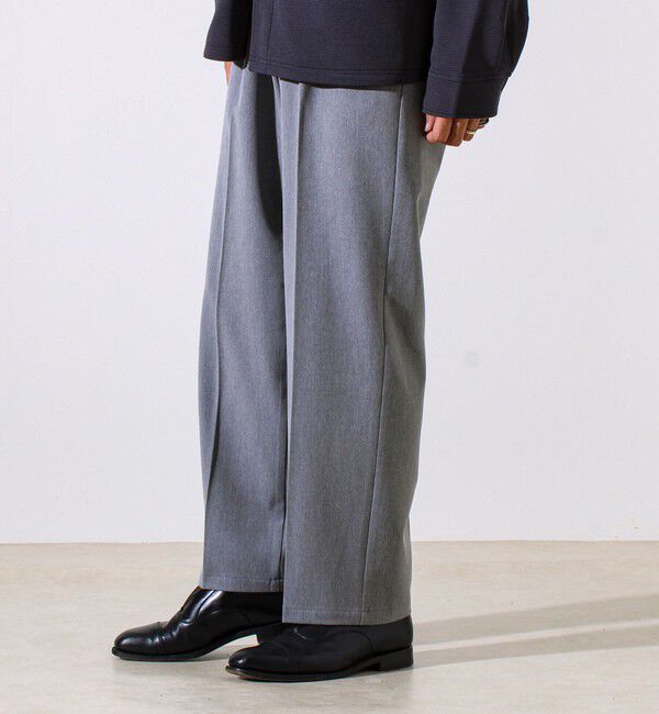 GLOSTER「【細すぎず太すぎない絶妙バランス】TRストレッチ ミディアムストレートパンツ」|チノ|