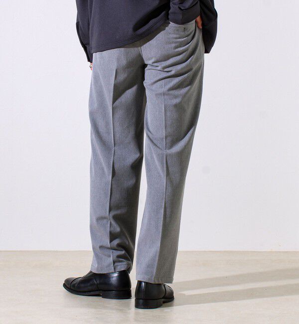 GLOSTER「【細すぎず太すぎない絶妙バランス】TRストレッチ ミディアムストレートパンツ」|チノ|
