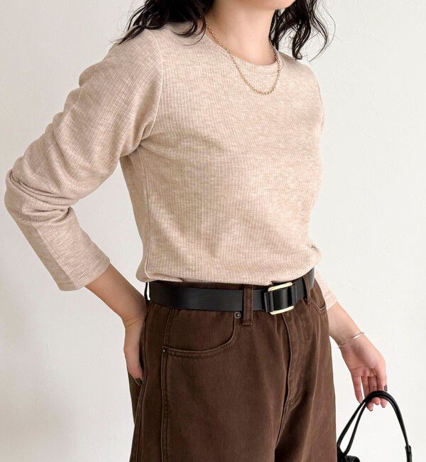 fredy emue「起毛テレココンパクトプルオーバー」|Tシャツ・カットソー|