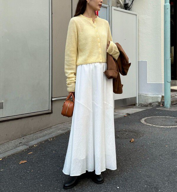 fredy emue「モヘヤ混ビスチェカーディガン」|カーディガン|