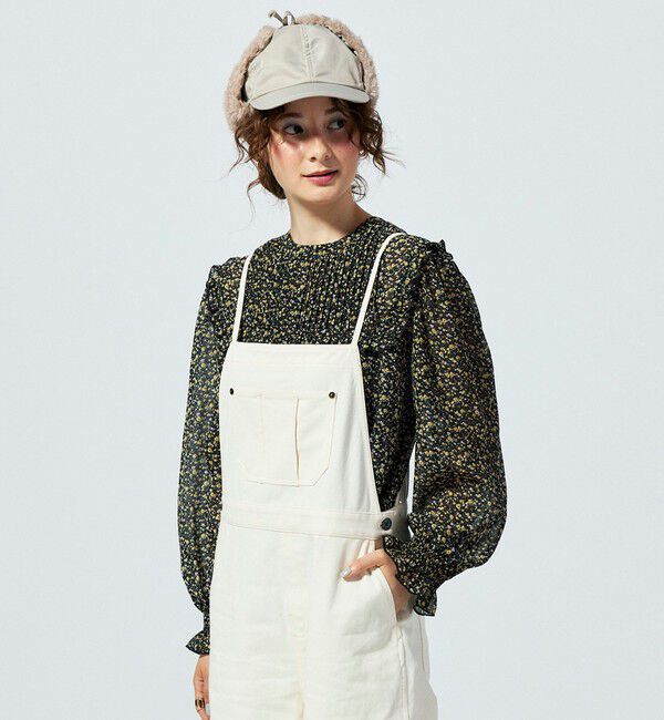 fredy emue「コットンサロペット」|オールインワン|