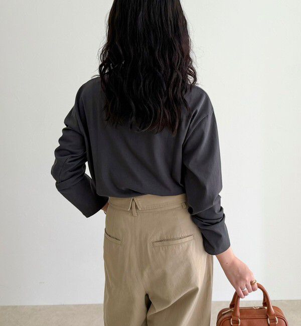 fredy emue「ワントーンロゴロンTシャツ」|Tシャツ・カットソー|