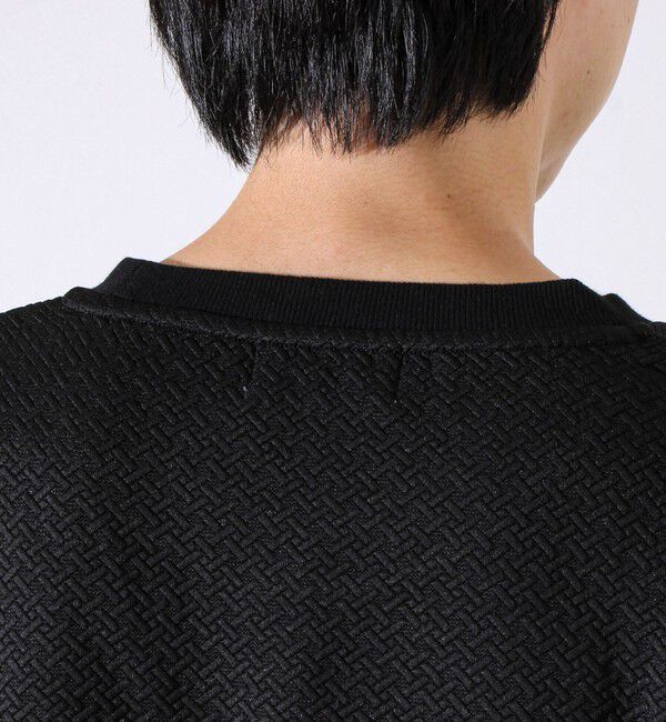 GLOSTER「【人気シリーズ第2弾】【新柄ジャガード登場】フクレクロスジャガードロンT」|Tシャツ・カットソー|