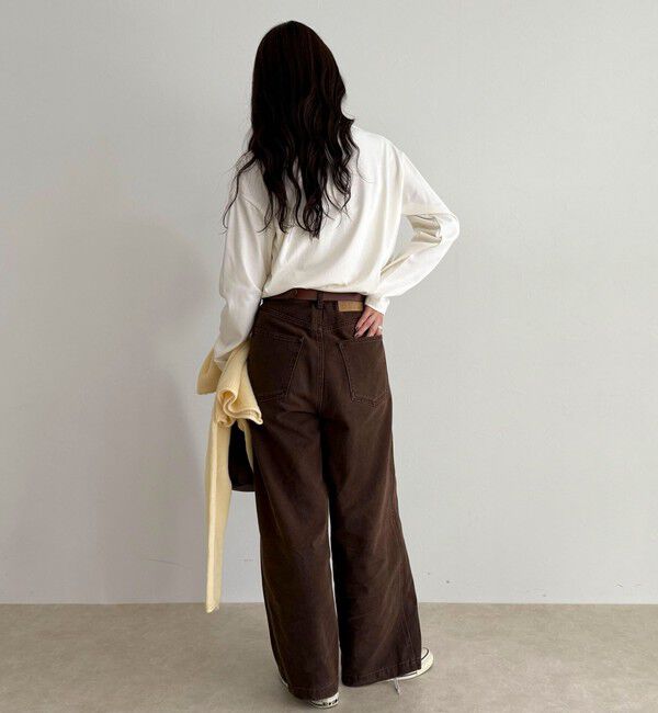 fredy emue「ロゴプリントロンTシャツ」|Tシャツ・カットソー|