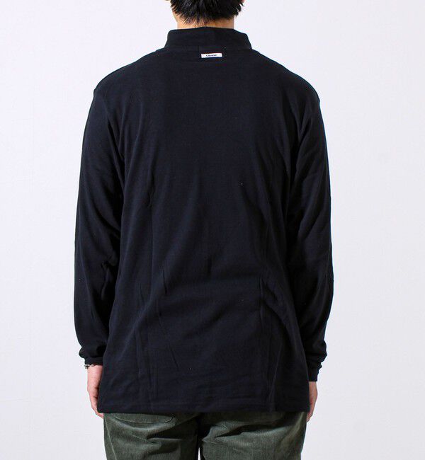 GLOSTER「【インナー使い/レイヤードに最適】ソフトタッチスムースモックネック」|Tシャツ・カットソー|