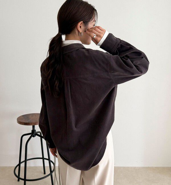 fredy emue「コーデュロイシャツ」|シャツ・ブラウス|