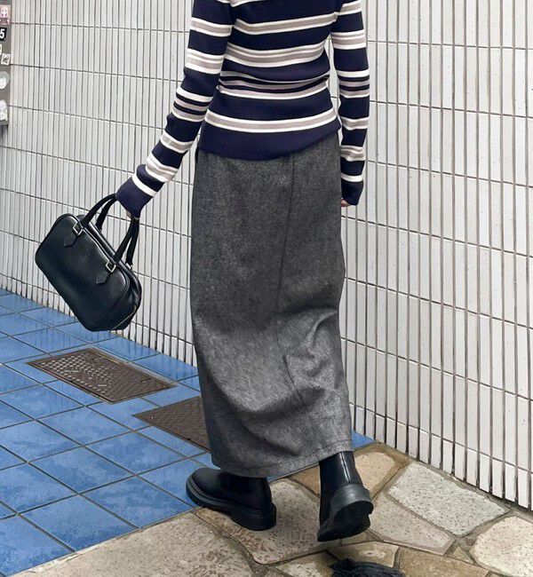 fredy emue「《セットアップ対応》ツィードタイトスカート」|タイト|