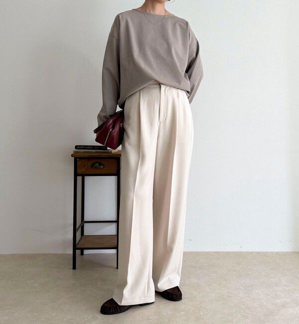 fredy emue「コクーンストレッチブラウス」|シャツ・ブラウス|