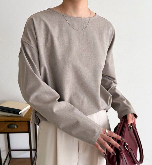 fredy emue「コクーンストレッチブラウス」|シャツ・ブラウス|