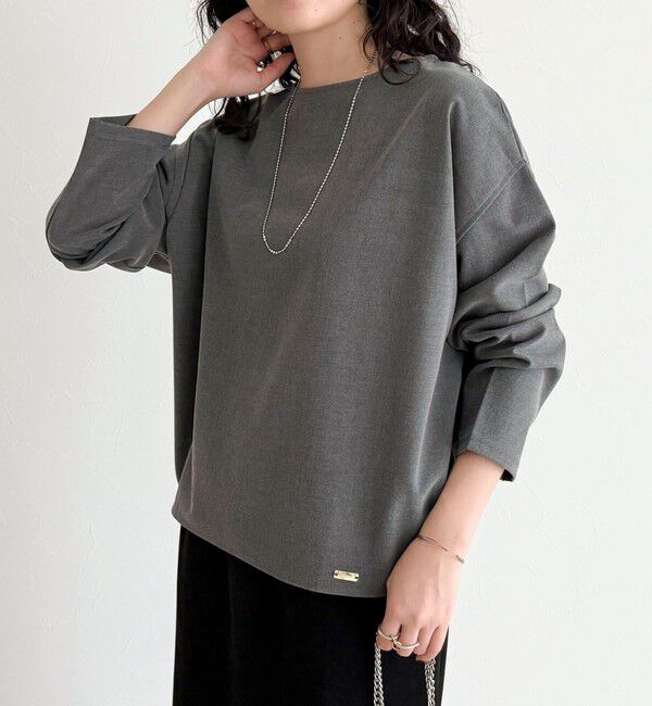 fredy emue「コクーンストレッチブラウス」|シャツ・ブラウス|