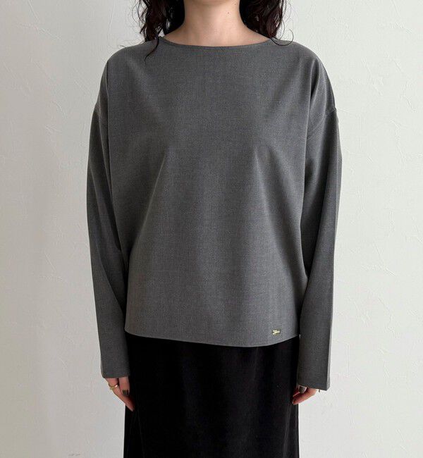 fredy emue「コクーンストレッチブラウス」|シャツ・ブラウス|