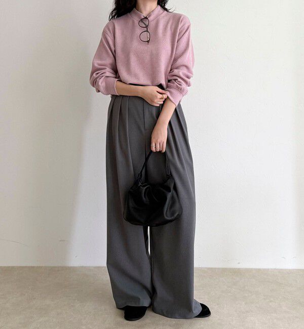 fredy emue「ニットソークロップドプルオーバー」|Tシャツ・カットソー|