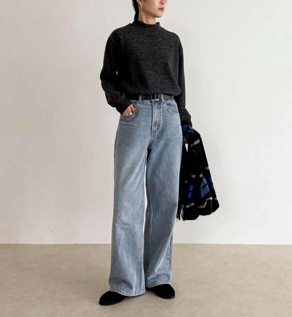 fredy emue「ニットソークロップドプルオーバー」|Tシャツ・カットソー|