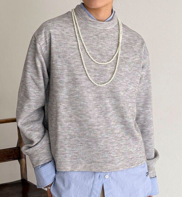 fredy emue「ニットソークロップドプルオーバー」|Tシャツ・カットソー|