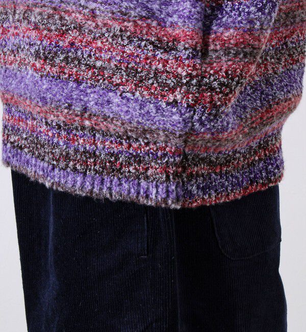 GLOSTER「【ふんわり立体感】グラデーションブークレプルオーバー」|ニット・セーター|