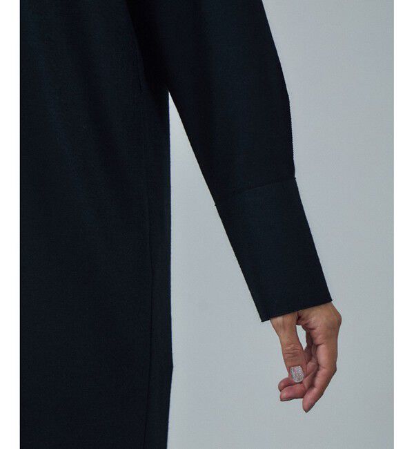 SALON adam et rope'「ミルドジャージシャツワンピース」|ワンピース|