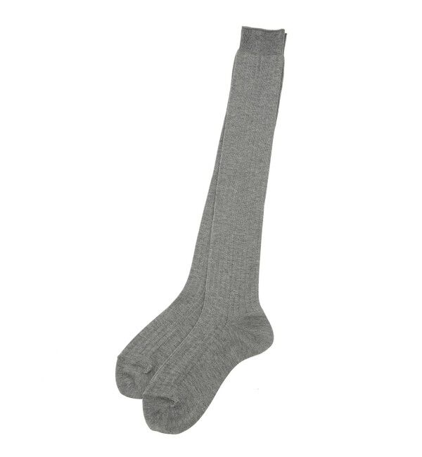 VIS「リブニットニーハイソックス」|ソックス|