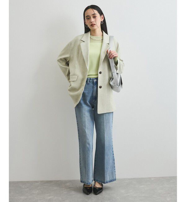 VIS「クルーネックインナートップス（レース・チェック・ラメ・シアー）」|Tシャツ・カットソー|