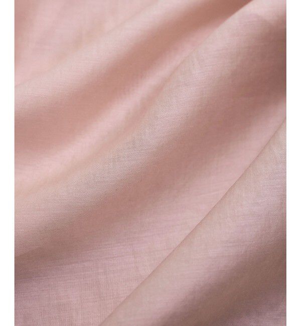 VIS「【洗える】アソートシアーシャツ(フラワー刺繍&無地）」|シャツ・ブラウス|