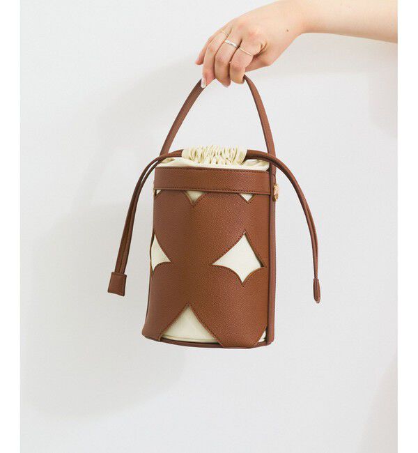 VIS「カットワーク2WAYバッグ」|ハンドバッグ|