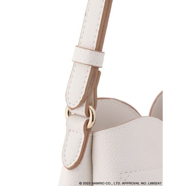 VIS「【WEB/一部店舗限定】【シナモロール】VIS別注ダブルフェイスハートカットバッグ(ミニ)」|ショルダー・メッセンジャー|