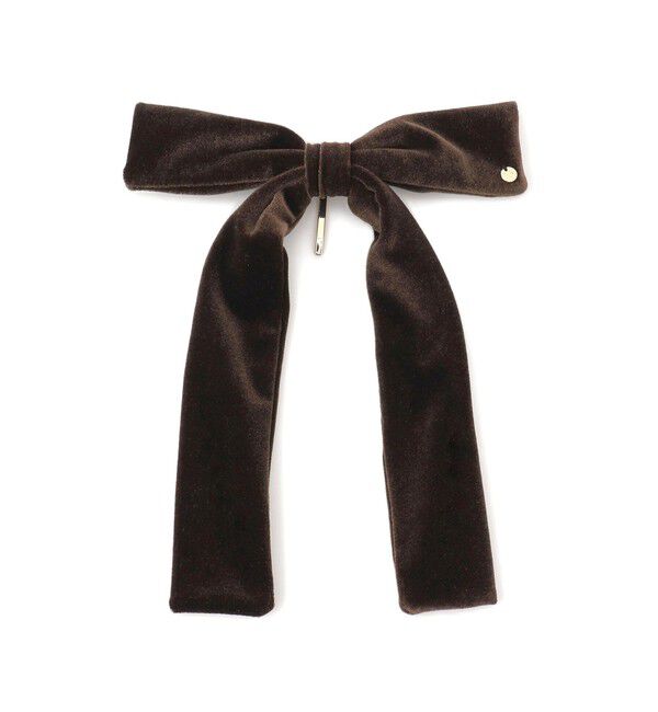 VIS「ベロアリボンヘアカフ」|ヘアバンド|