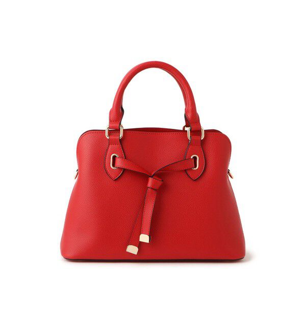 VIS「フロントタイ ブガッティ型ボストンバッグ/2WAY」|ボストンバッグ|