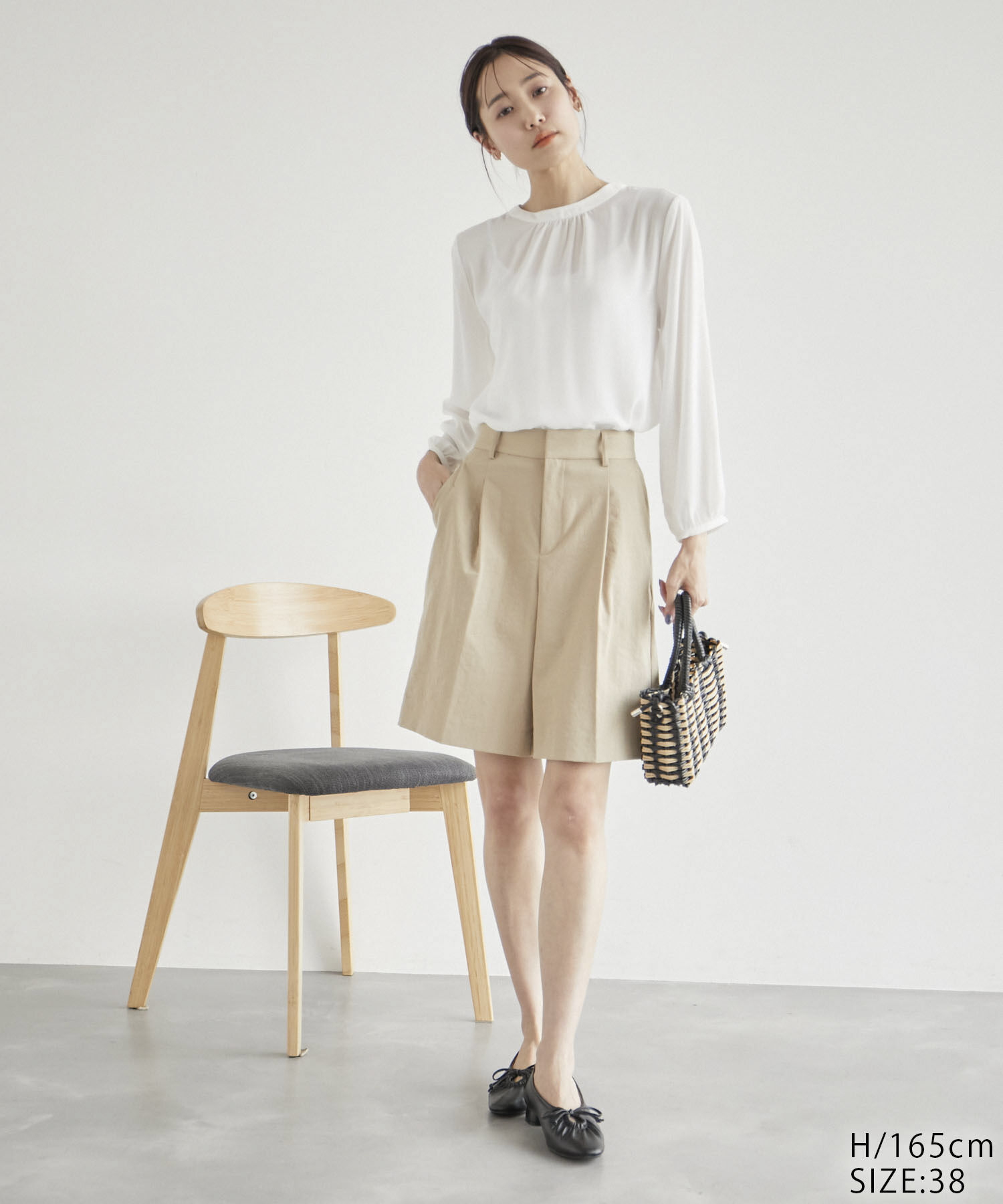 Rope&rsquo;Picnic「2WAY/スタンドブラウス」|シャツ・ブラウス|