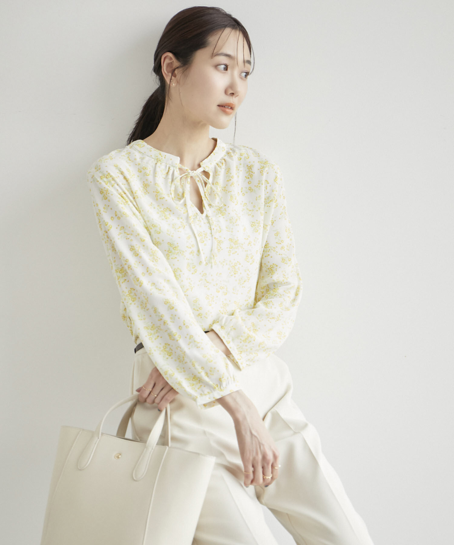 Rope&rsquo;Picnic「2WAY/スタンドブラウス」|シャツ・ブラウス|