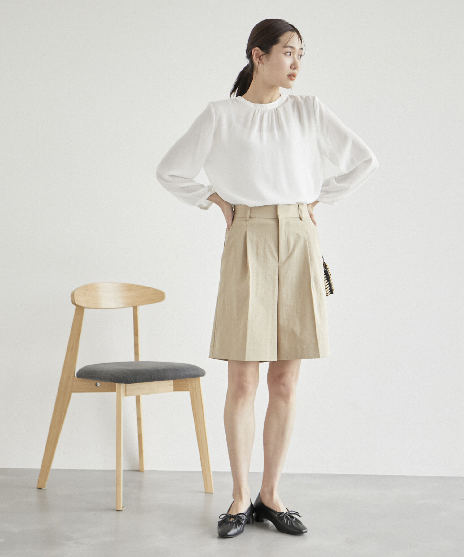 Rope&rsquo;Picnic「2WAY/スタンドブラウス」|シャツ・ブラウス|