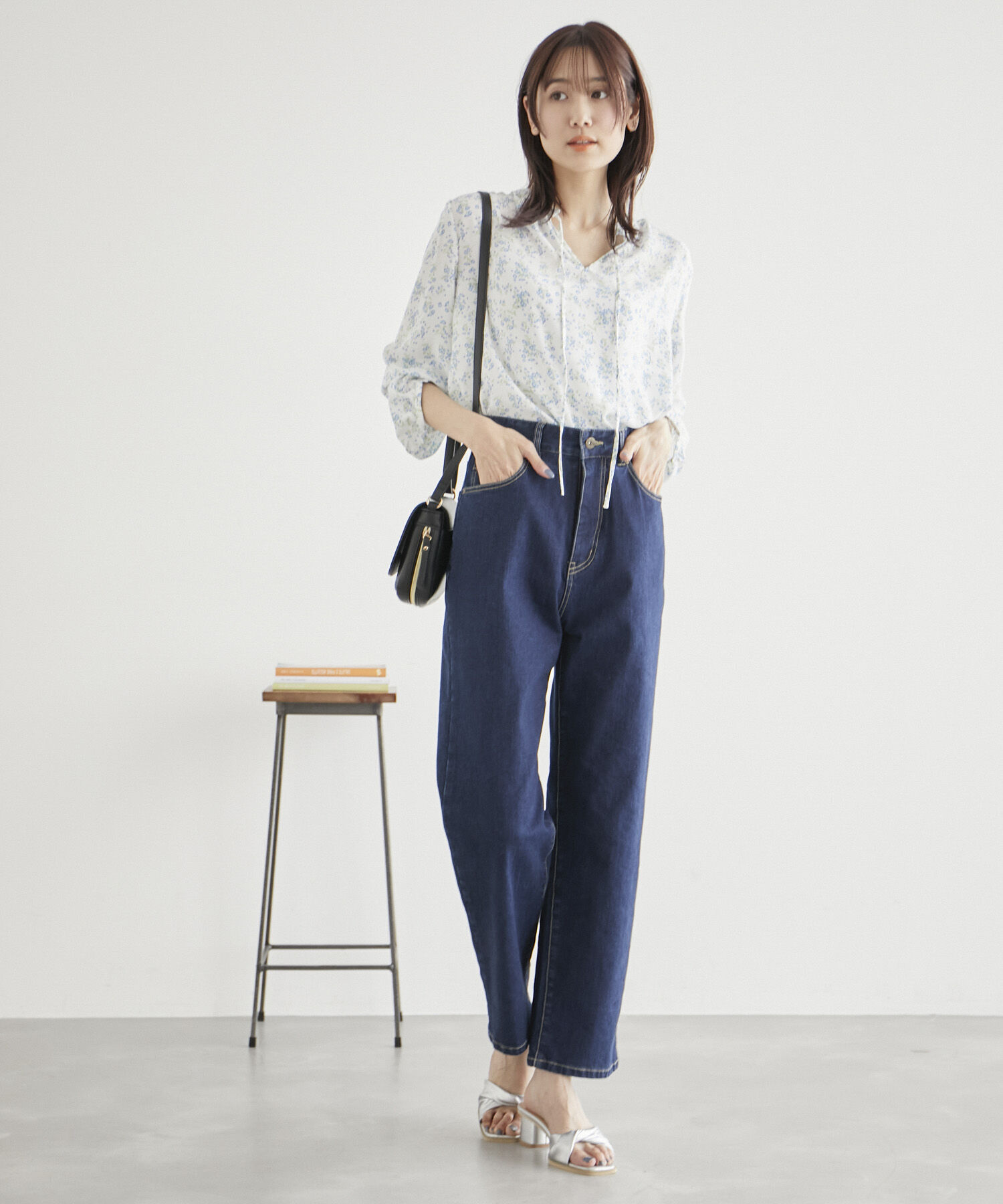 Rope&rsquo;Picnic「2WAY/スタンドブラウス」|シャツ・ブラウス|