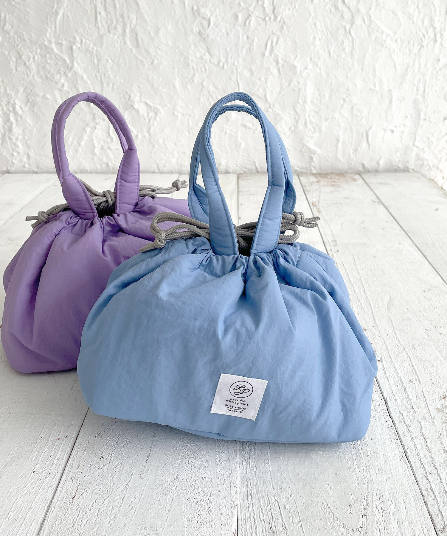 ROPE PICNIC PASSAGE「保冷・保温ぽこぽこランチバッグ」|食器・キッチングッズ|ブルー系(45)