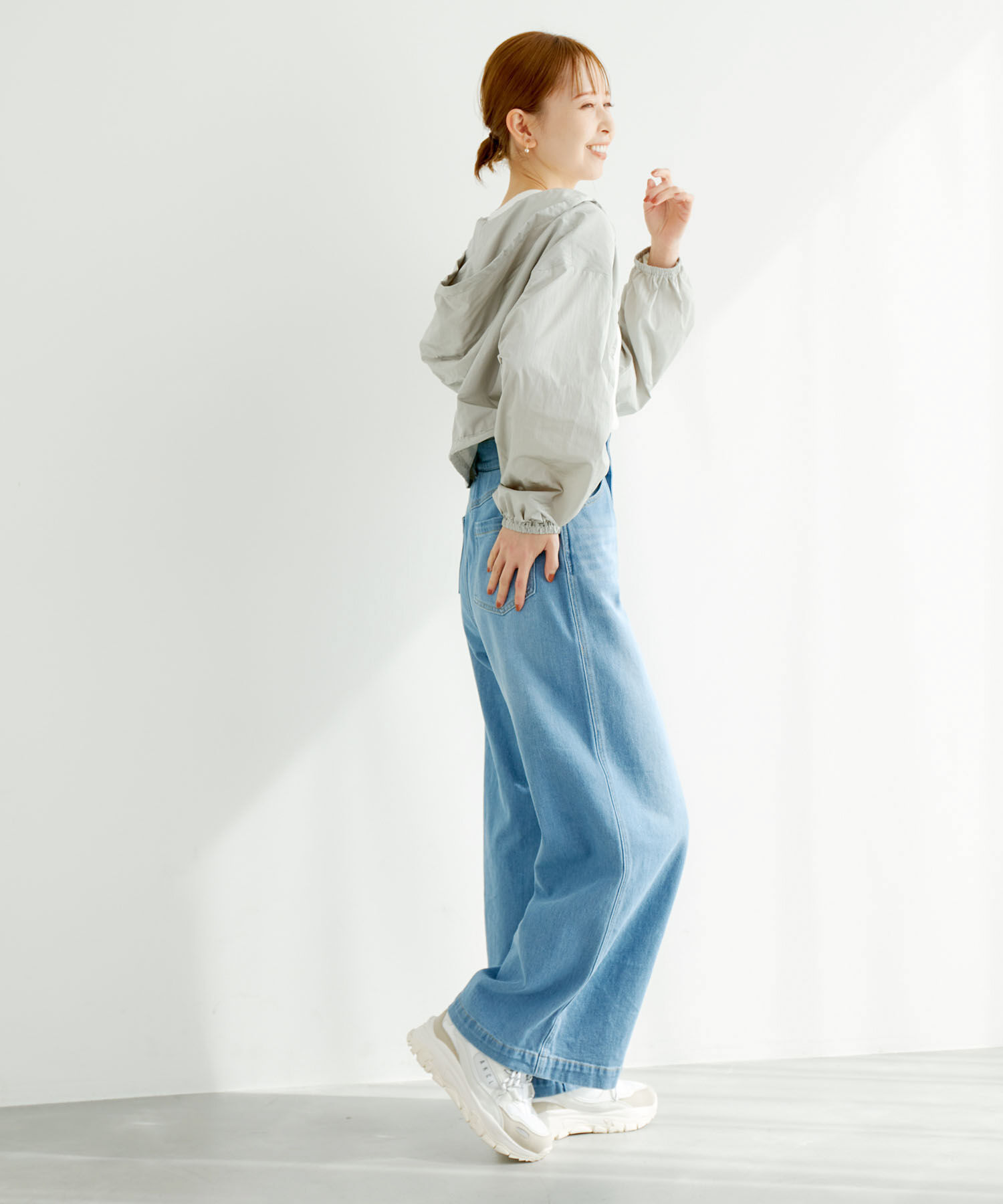 ROPE PICNIC PASSAGE「撥水加工・UVカット/ドロストシャーリングボレロ」|その他|