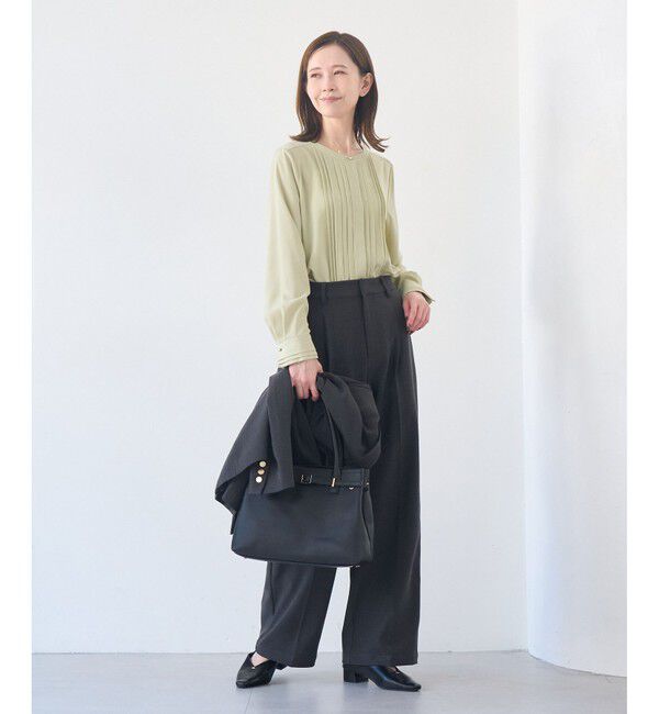 Rope&rsquo;Picnic「フロントピンタックブラウス/一部WEB限定カラー」|シャツ・ブラウス|