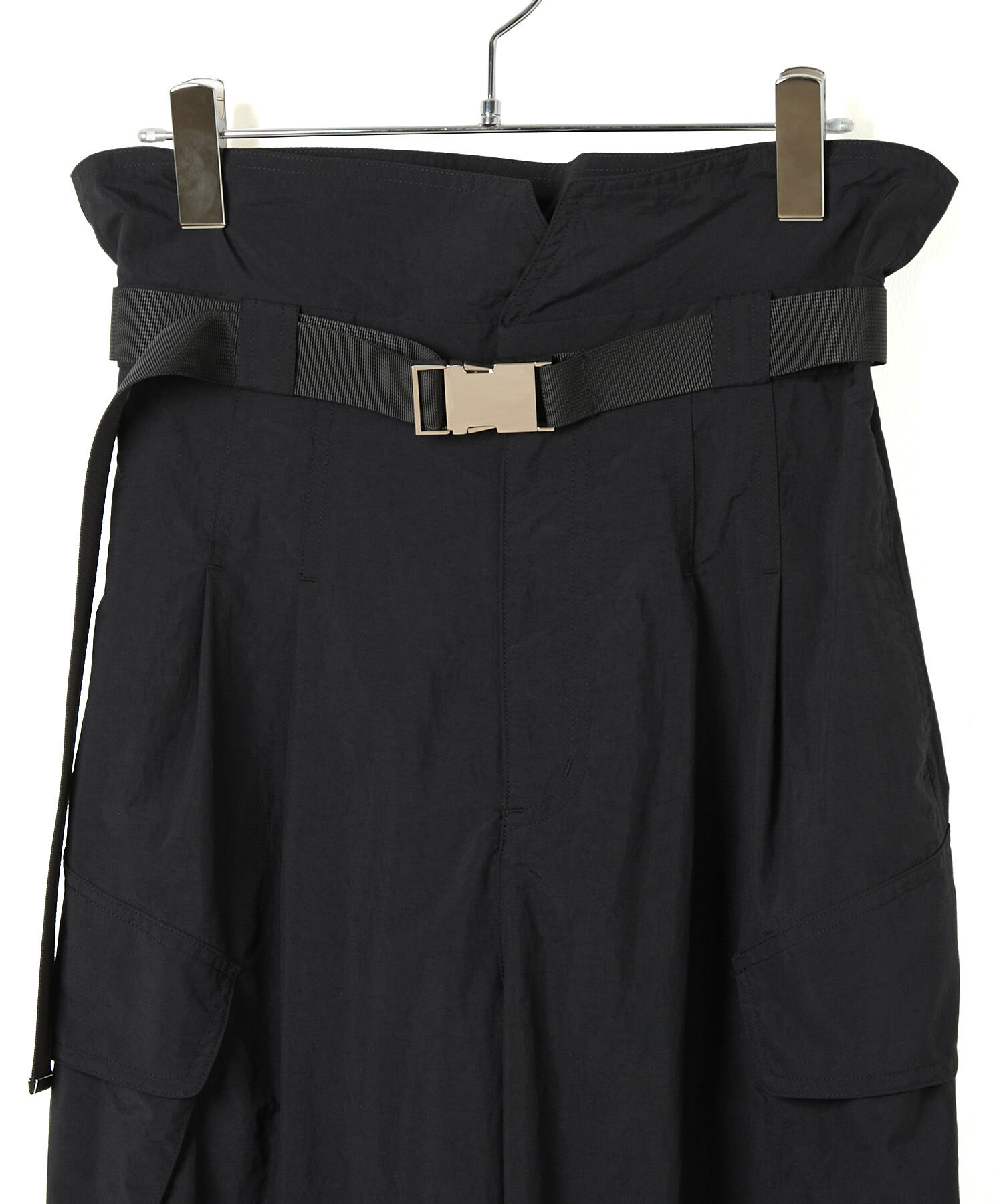 ADAM ET ROPE'「【サステナブル】リサイクルナイロンカーゴパンツ」|カーゴ|