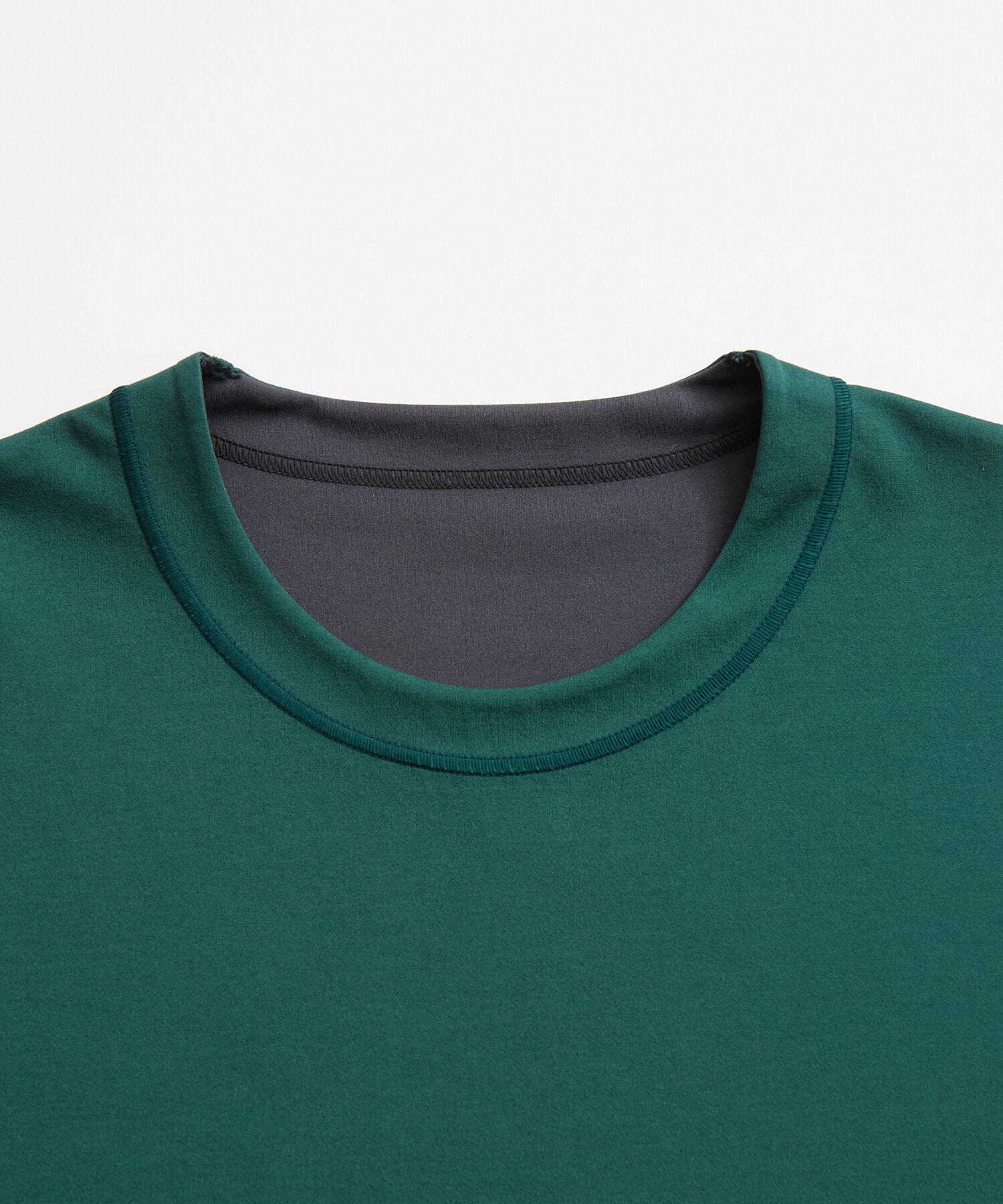 ADAM ET ROPE'「ハイゲージ シャンブレー リバーシブル Tシャツ」|Tシャツ・カットソー|