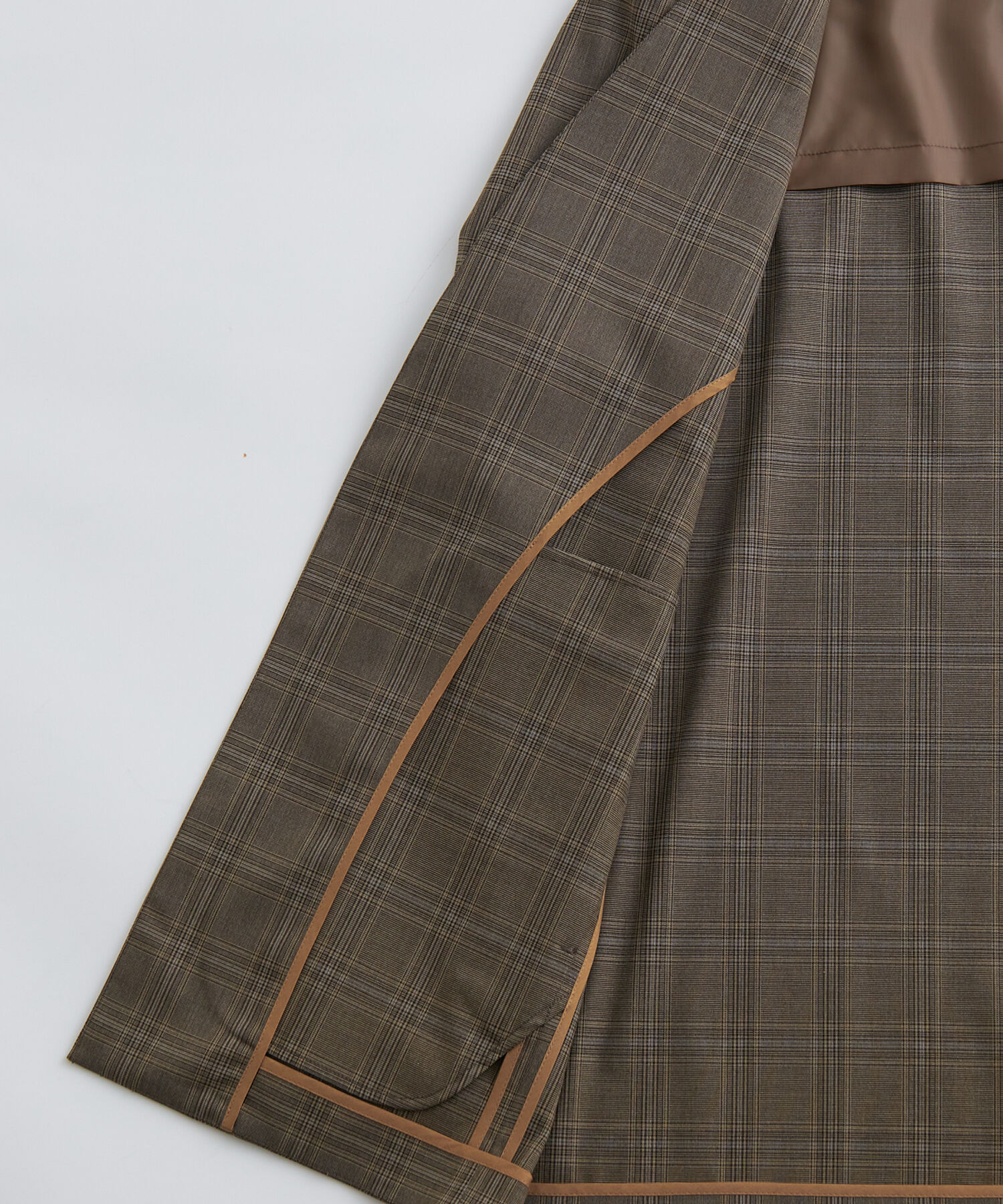 ADAM ET ROPE'「【Chambrer】オーバーサイズ ノーカラー イージー ジャケット / シーズンレス / セットアップ対応」|ノーカラージャケット|