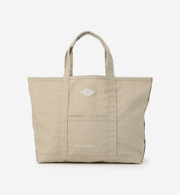 DANTON「DANTON | キャンバス マルシェバッグ MONTORGUEIL」|トートバッグ|BEIGE
