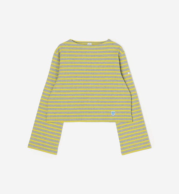 ORCIVAL「ORCIVAL | コットンジャージー ボートネック長袖Tシャツ WOMEN」|Tシャツ・カットソー|