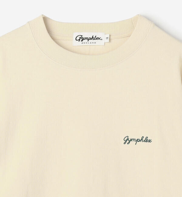 GYMPHLEX「Gymphlex | コットンジャージー クルーネック長袖Tシャツ WOMEN」|Tシャツ・カットソー|