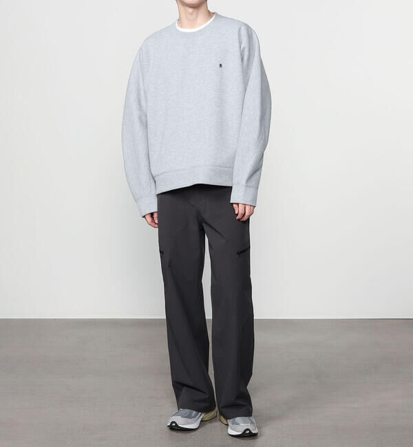 GYMPHLEX「Gymphlex | ダンボールニット クルーネックプルオーバー MEN」|スウェット・ジャージ|